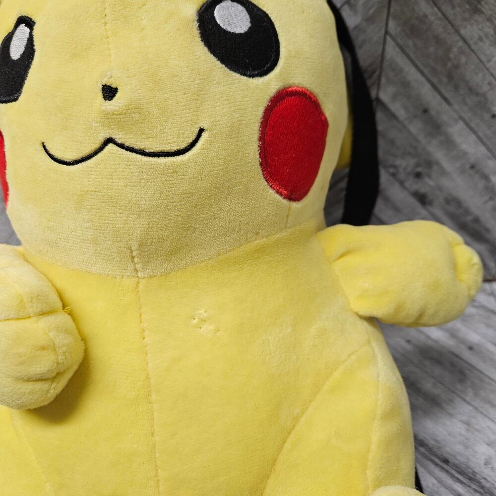 Pikachu Backpack Plush Pokemon Cosplay 15" 2015 - Picture 5 of 8